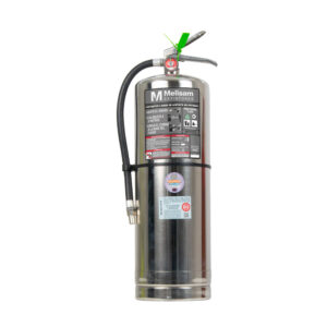 10 LTS. EXTINTOR MANUAL EN ACERO INOXIDABLE PARA COCINA "AK"