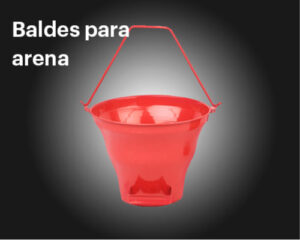 Baldes para arena