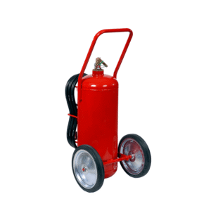 50 KG. EXTINTOR RODANTE C/ MANGA "BC"A BASE DE POLVO BC DEM