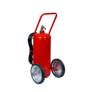 50 KG. EXTINTOR RODANTE C/ MANGA "BC" A BASE DE POLVO PURPURA K DEM