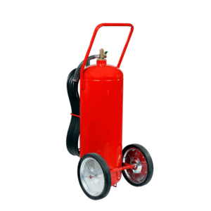 matafuegos Extintor rodante 100 kg con Polvo