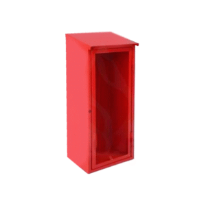 GABINETE EXTINTOR POLVO X 5 KG CON PUERTA  CON ALERO Y VIDRIO