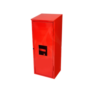 GABINETE EXTINTOR POLVO X 5 KG CON PUERTA ENTERIZA CON ALERO