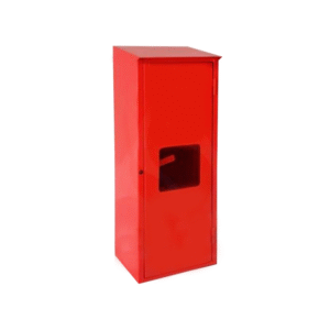GABINETE EXTINTOR POLVO X 10 KG CON PUERTA ENTERIZA CON ALERO