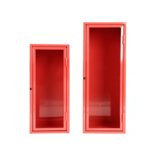GABINETE CON PUERTA PARA EXTINTOR DE CO2 DE 3,5 KG