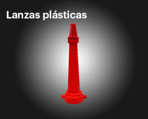 Lanzas plásticas con boquilla