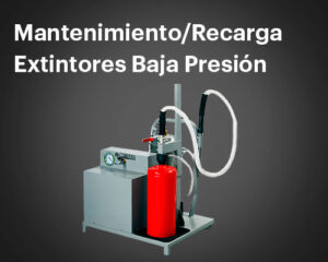 Mantenimiento/Recarga Extintores Baja Presión