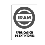 Certificacion IRAM extintores